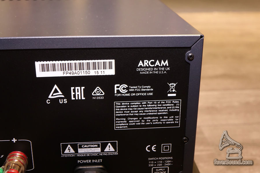 旗艦 Arcam 擴音機竟是美國製造