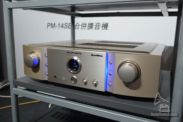 他還帶來兩部新作,包括 SA-14S1 Special Edition,以及圖中的 PM-14S1 Special Edition!