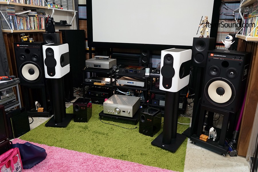 推動JBL 4312E,推動KEF LS50,前者屬易推,聲音不會太猛,後者對擴音機有要求但又不能太大力,結果2500NE也同樣推得出色
