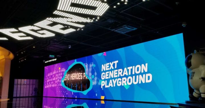 超多 VR Games+激大 LED Wall  Legend Heroes Park 澳門都有得玩 Samsung Display Solution ＠ Studio City, Macau