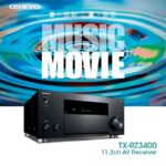 Onkyo TX-RZ3400 香港發佈  THX Ultra+IMAX Enhanced+ROON Tested   三大認證齊備